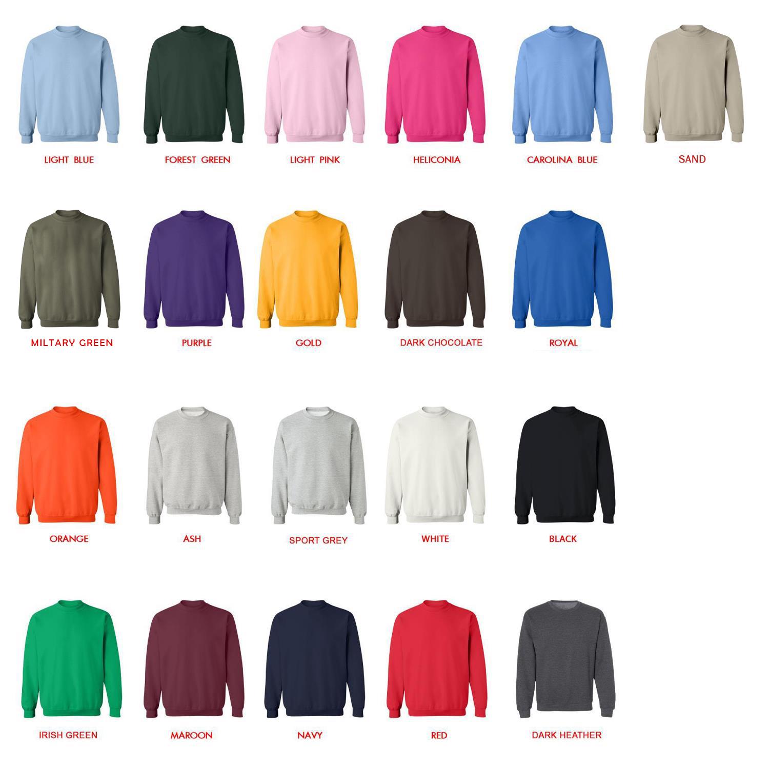 sweatshirt color chart - Wistoria: Wand and Sword