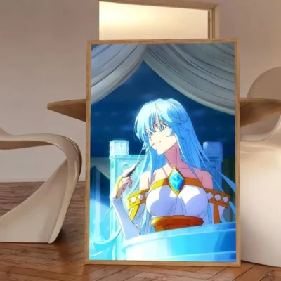 Anime Wistoria Wand and Sword Elfaria Albis Serfort Wall Art