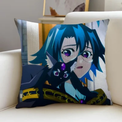 Wistoria Wand and Sword Kiki And Will Serfort Throw Pillow
