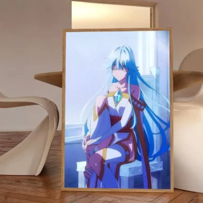 Wistoria Wand and Sword Elfaria Albis Serfort Wall Art