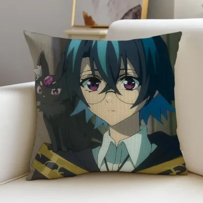Wistoria Wand and Sword Will Serfort & Kiki Throw Pillow