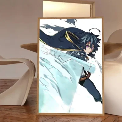 Wistoria Wand and Sword Will Serfort Cool Wall Art