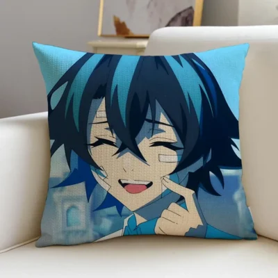 Wistoria Wand and Sword Will Serfort Smile Throw Pillow