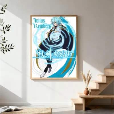 Wistoria Wand and Sword Julius Rainburg Wall Art