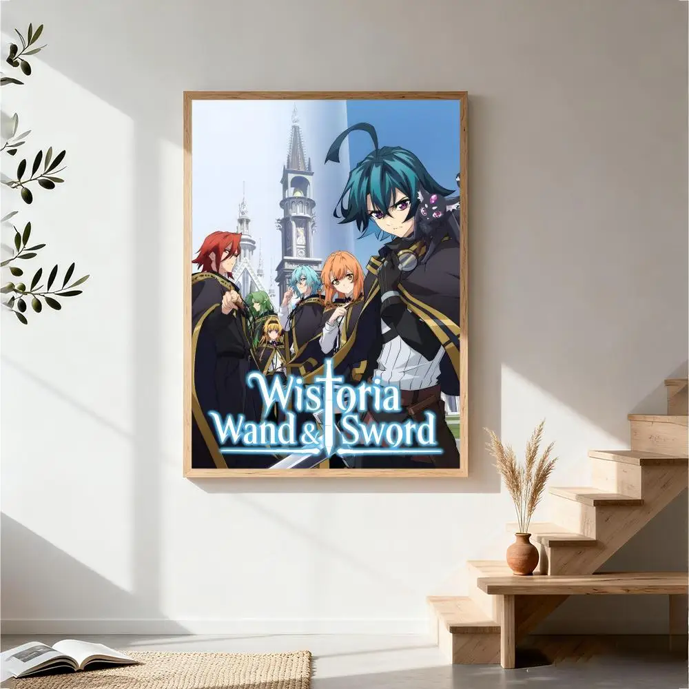 Wistoria Wand and Sword Characters Wall Art