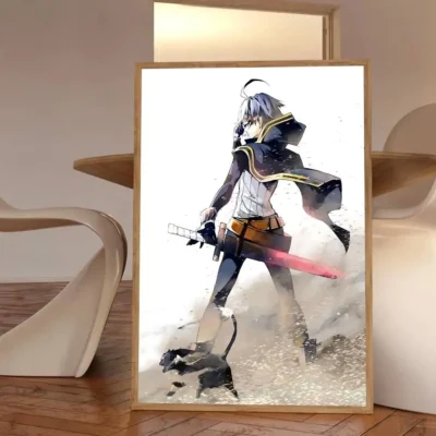 Anime Wistoria Wand and Sword Bassic Wall Art