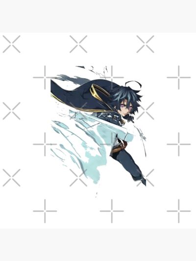 Alternative view of Wistoria Wand And Sword Will Serfort Throw Pillow