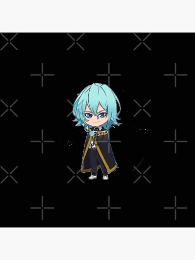 Alternative view of Wistoria Wand And Sword Julius Rainburg Chibi Shower Curtain