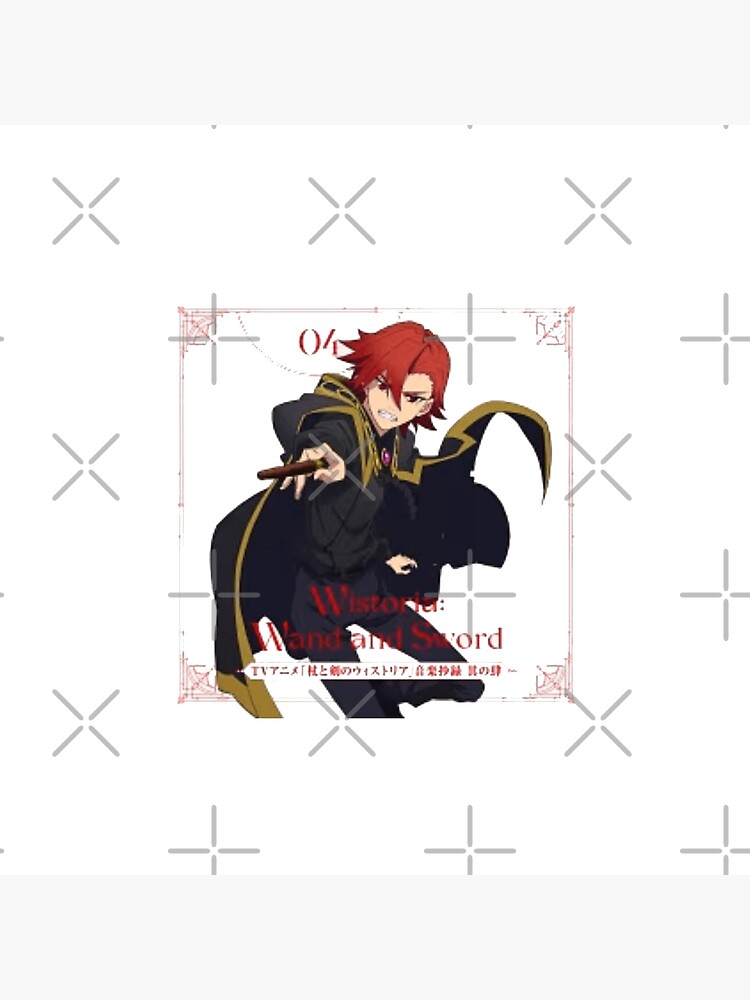 Anime Wistoria Wand And Sword Sion Ulster Shower Curtain - Image 2