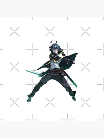 Alternative view of Tsue To Tsurugi No Wistoria Will Serfort Shower Curtain