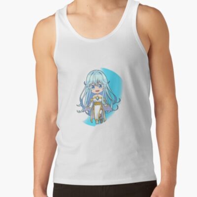 Alternative view of Wistoria Wand And Sword Elfaria Albis Serfort Chibi Tank Top