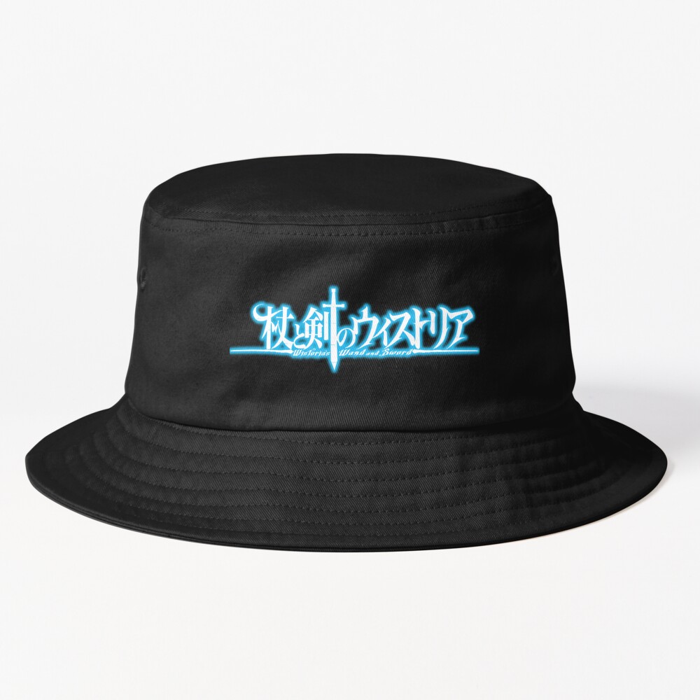 Best Selling Wistoria Wand And Sword Logo Bucket Hat