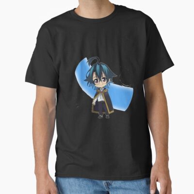 Wistoria Wand And Sword Will Serfort Blue Design T-shirt