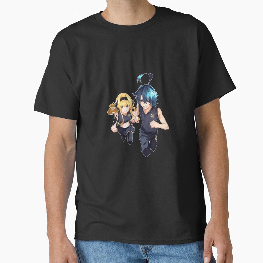 Wistoria Wand And Sword Will Serholt And Liana Owenzaus T-shirt - Image 2