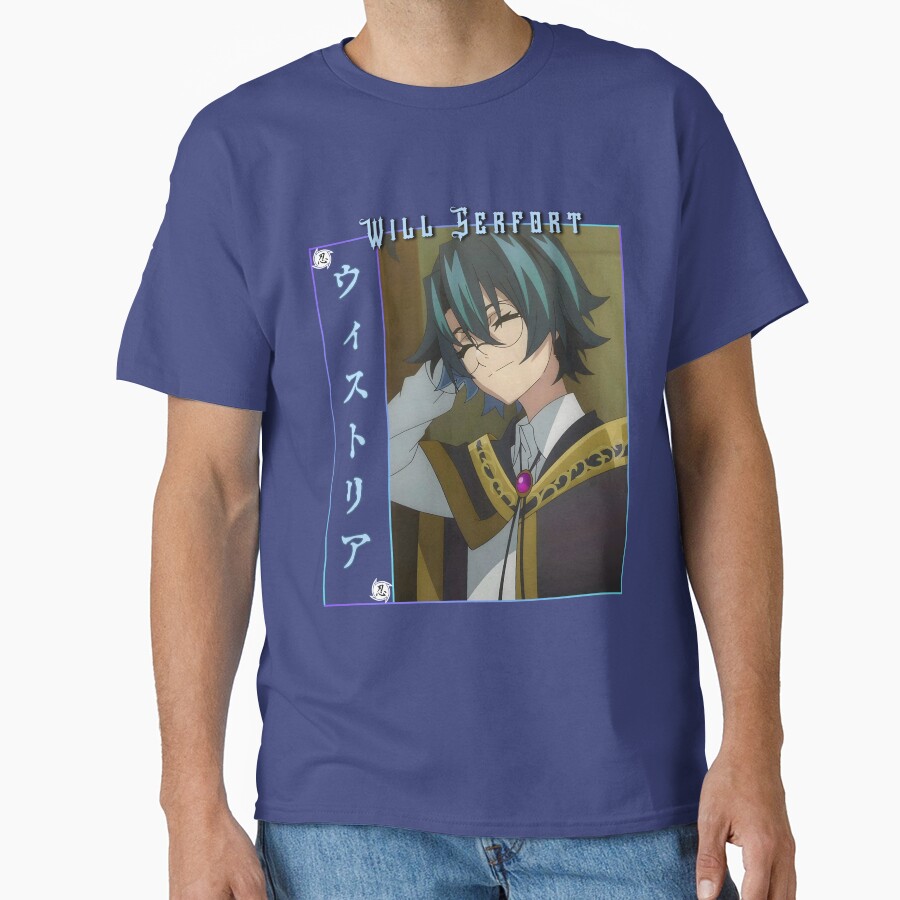 Wistoria Wand And Sword Will Serfort Shy T-shirt - Image 4