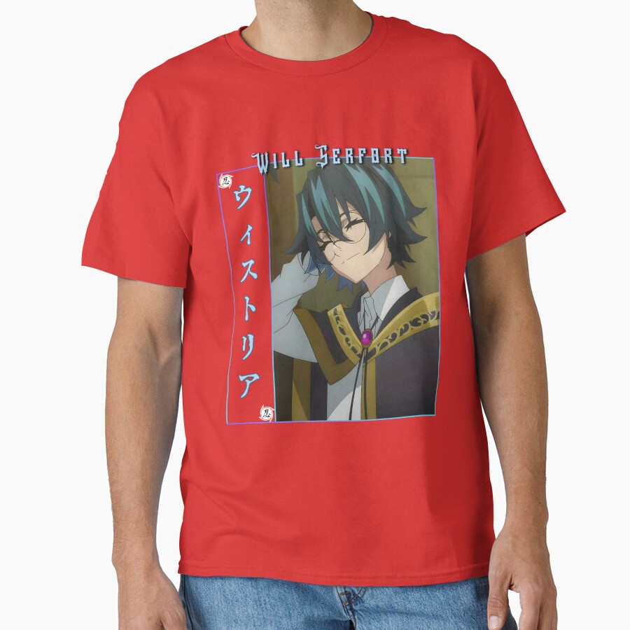 Wistoria Wand And Sword Will Serfort Shy T-shirt - Image 5