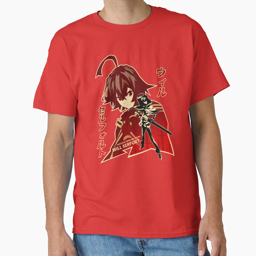 Wistoria: Wand and Sword Will Serfort Silhouette T-shirt