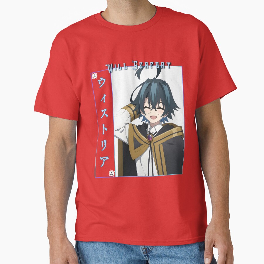 Wistoria Wand And Sword Will Serfort Smile T-shirt - Image 5