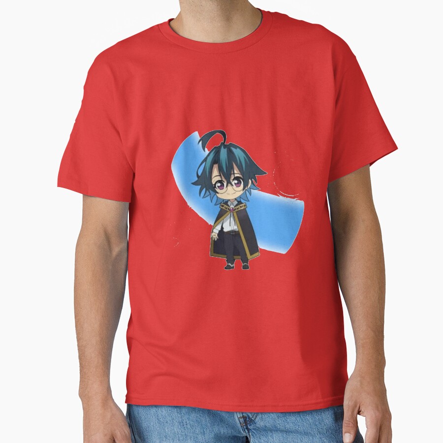 Wistoria Wand And Sword Will Serfort Blue Design T-shirt - Image 5