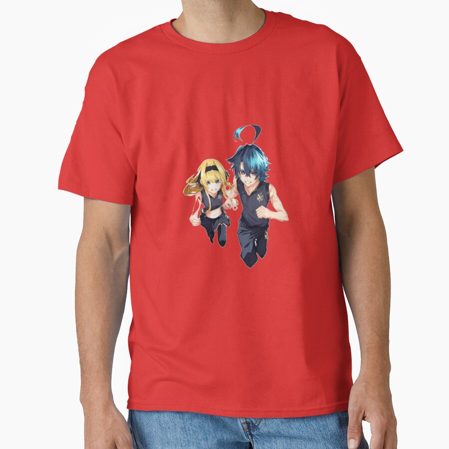 Wistoria Wand And Sword Will Serholt And Liana Owenzaus T-shirt - Image 5
