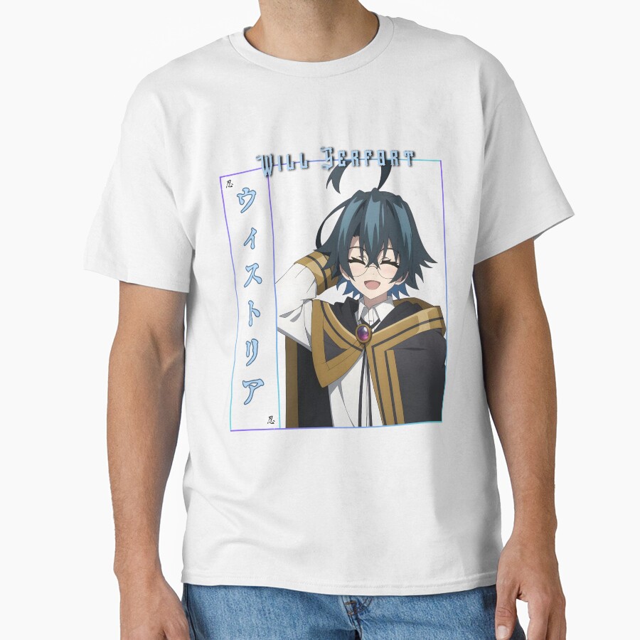 Wistoria Wand And Sword Will Serfort Smile T-shirt
