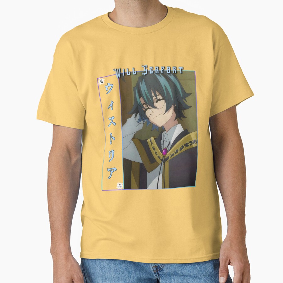 Wistoria Wand And Sword Will Serfort Shy T-shirt - Image 6