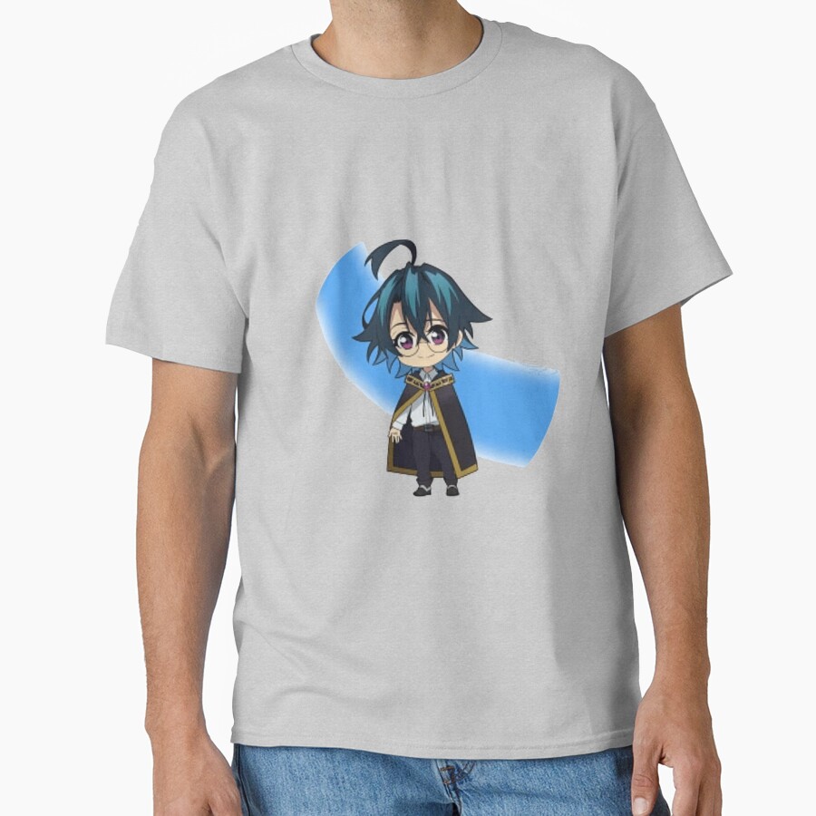 Wistoria Wand And Sword Will Serfort Blue Design T-shirt - Image 3
