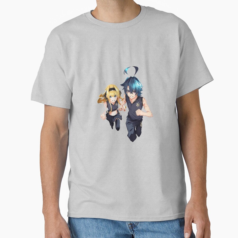 Wistoria Wand And Sword Will Serholt And Liana Owenzaus T-shirt - Image 3