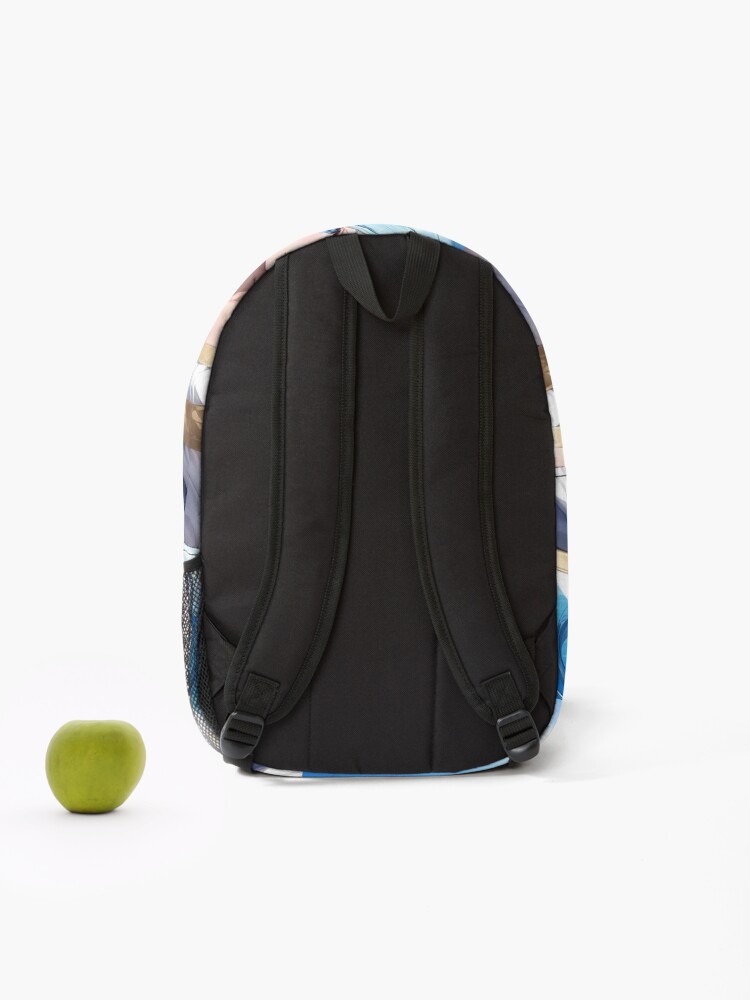 Elfaria Albis Serfort Wistoria Ocean Breeze White Gold Beauty Backpack - Image 2