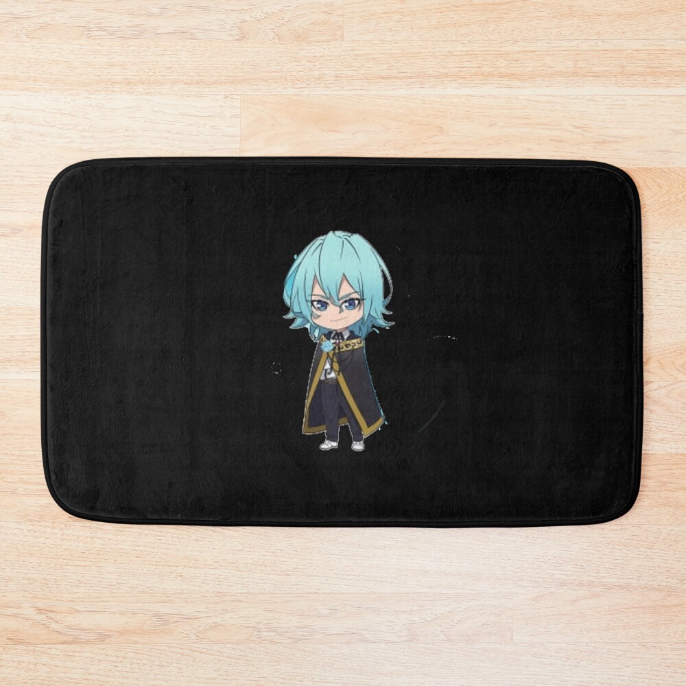 Wistoria Wand And Sword Julius Rainburg Chibi Bath Mat