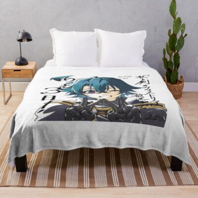New Collection Wistoria Wand And Sword Will Serfort Throw Blanket