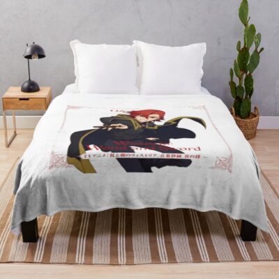 Anime Wistoria Wand And Sword Sion Ulster Throw Blanket