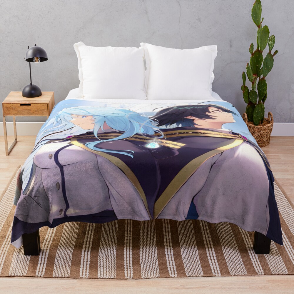 Wistoria Wand And Blade Wish Throw Blanket
