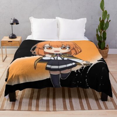 Wistoria Wand And Sword Colette Loire So Cute Throw Blanket