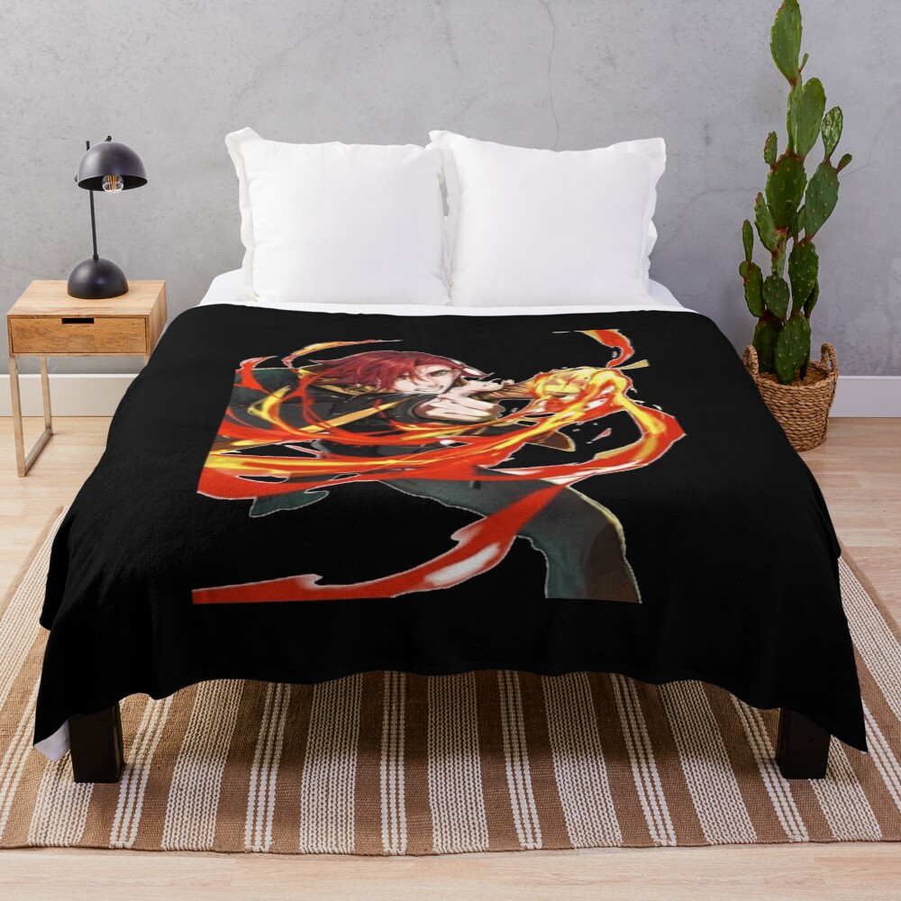 Wistoria Wand And Sword Sion Ulster Throw Blanket