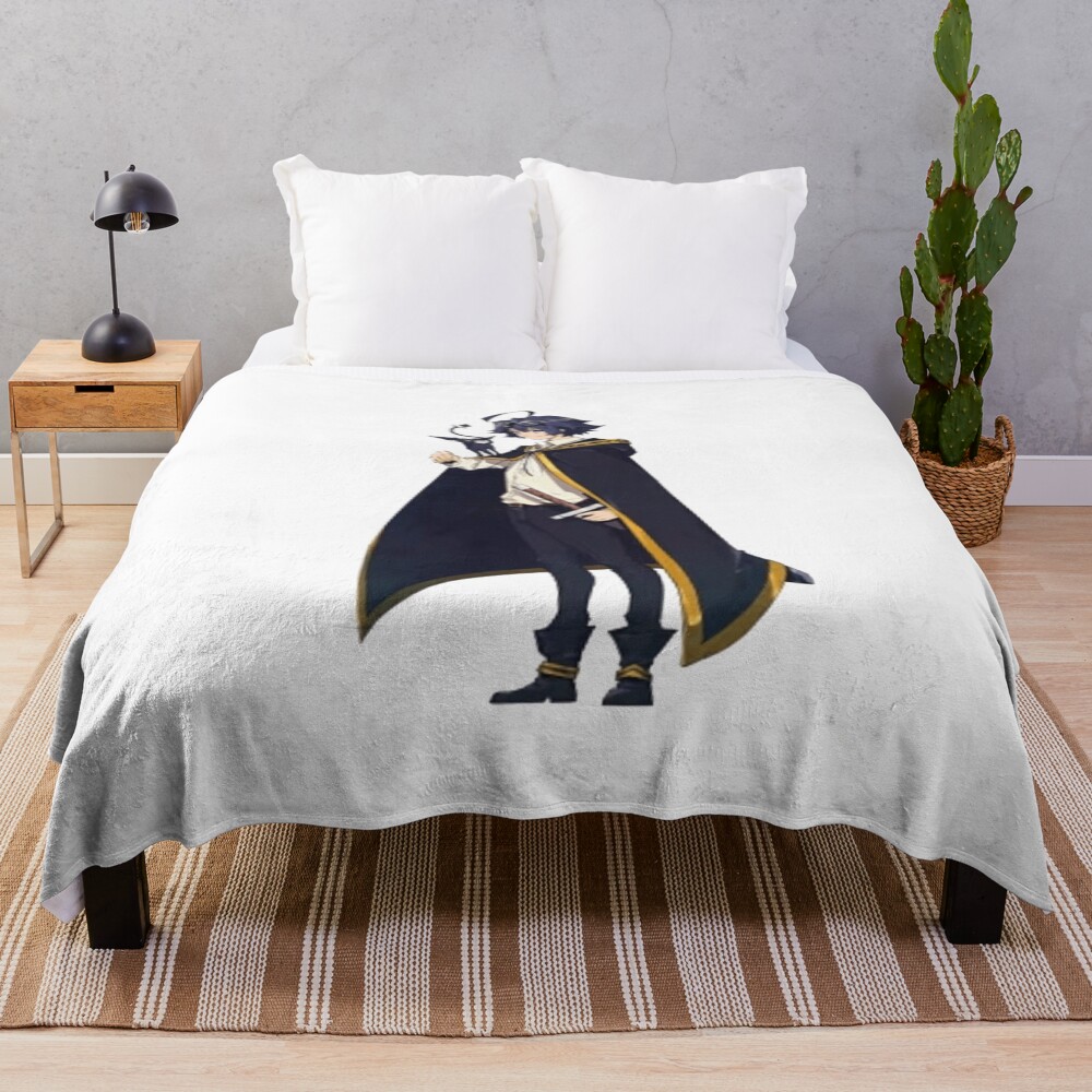 New Design Wistoria Wand And Sword Will Serfort Throw Blanket