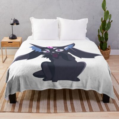 Bleh Kiki Wistoria: Wand And Sword Throw Blanket