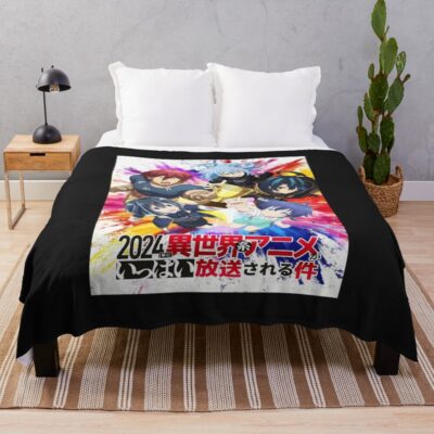 Tsue To Tsurugi No Wistoria All In One Throw Blanket