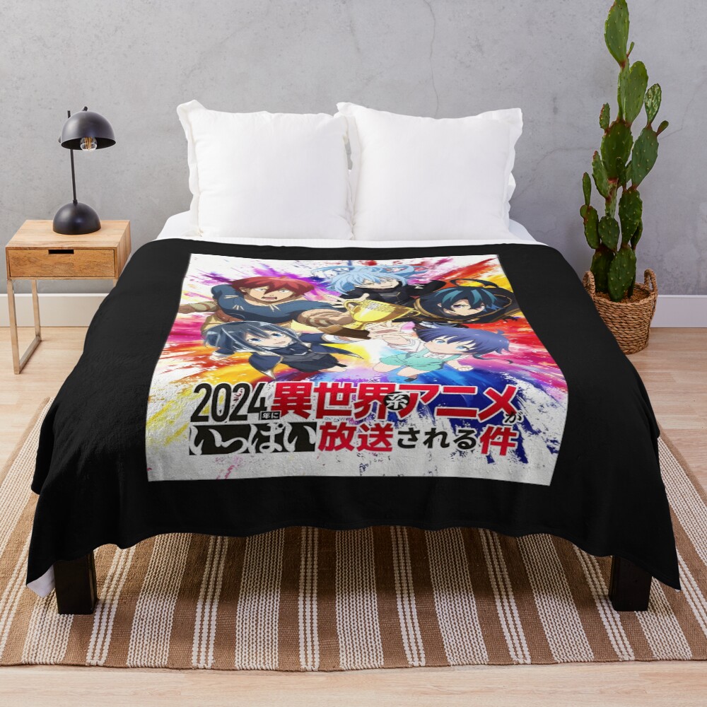 Tsue To Tsurugi No Wistoria All In One Throw Blanket