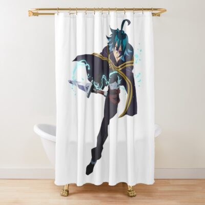 Will Serfort Wistoria: Wand And Sword Shower Curtain