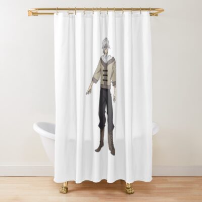 Hot Design Wistoria Wand And Sword Characters Shower Curtain