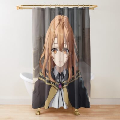 Colette Loire Wistoria Wand And Sword Elegant Hallway Portrait Shower Curtain