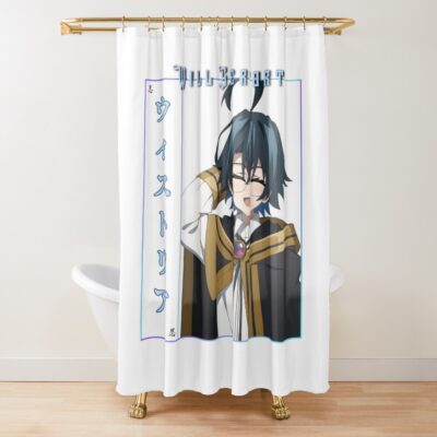 Anime Wistoria: Wand And Sword Fantasy Swordsman Shower Curtain