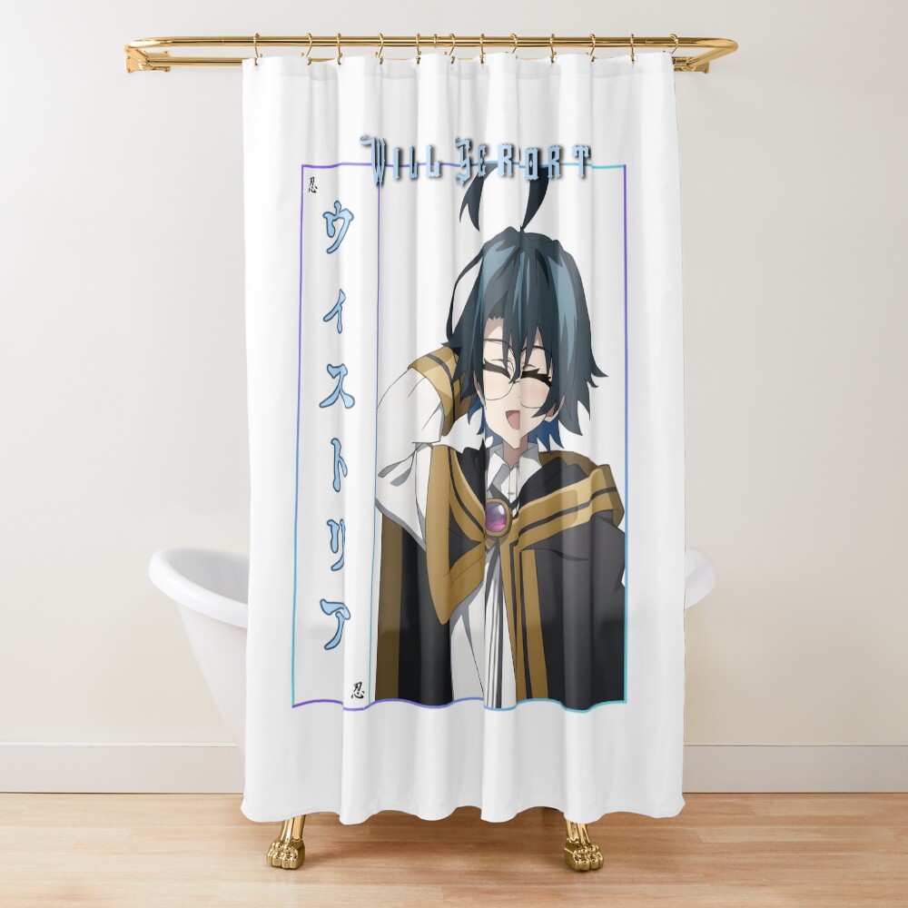Anime Wistoria: Wand And Sword Fantasy Swordsman Shower Curtain