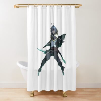 Tsue To Tsurugi No Wistoria Will Serfort Shower Curtain
