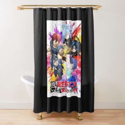 Tsue To Tsurugi No Wistoria All In One Shower Curtain