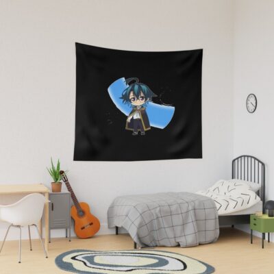 Wistoria Wand And Sword Will Serfort Chibi Tapestry