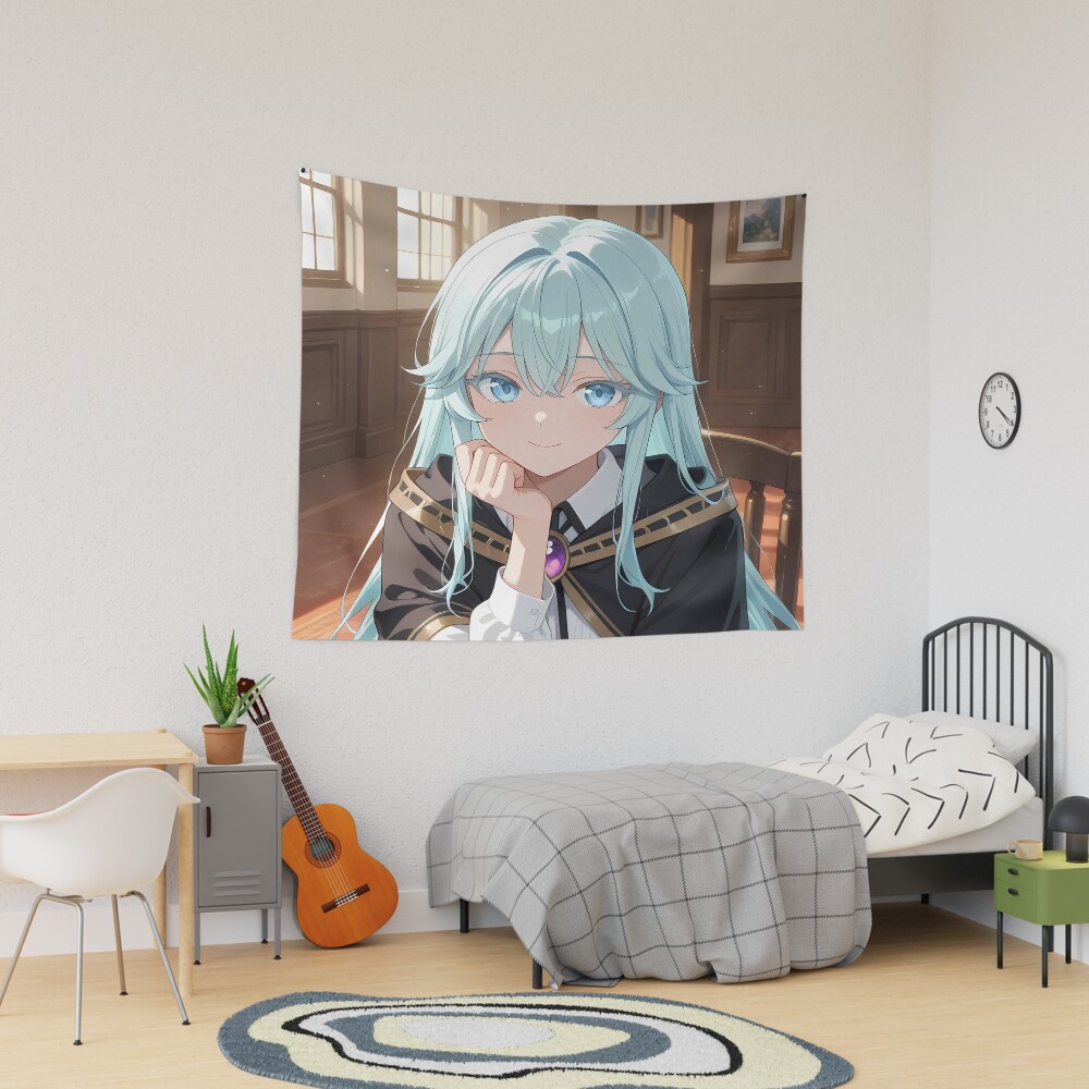 Elfaria Albis Serfort Wistoria Wand And Sword Sunlit Gaze Tapestry