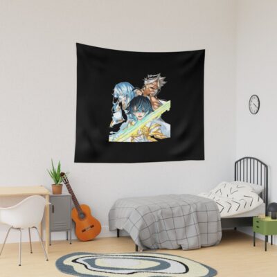 Wistoria Wand And Sword Characters Colorfull Tapestry