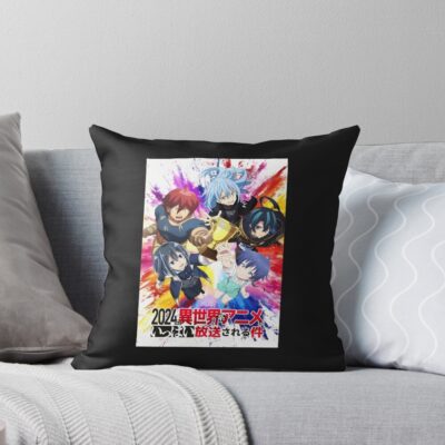 Tsue To Tsurugi No Wistoria All In One Throw Pillow